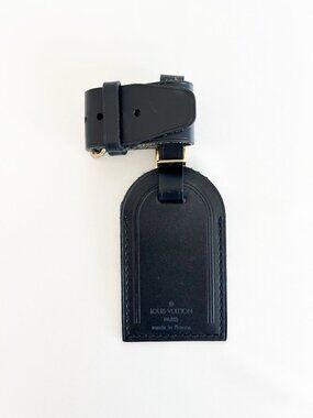 Louis Vuitton Black Luggage Tag